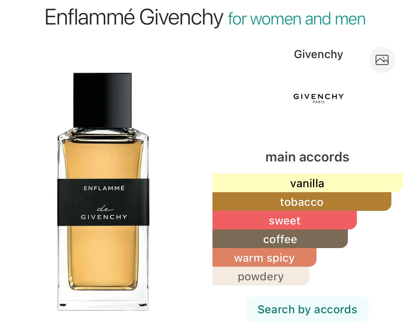 Givenchy Enflammé (sample)