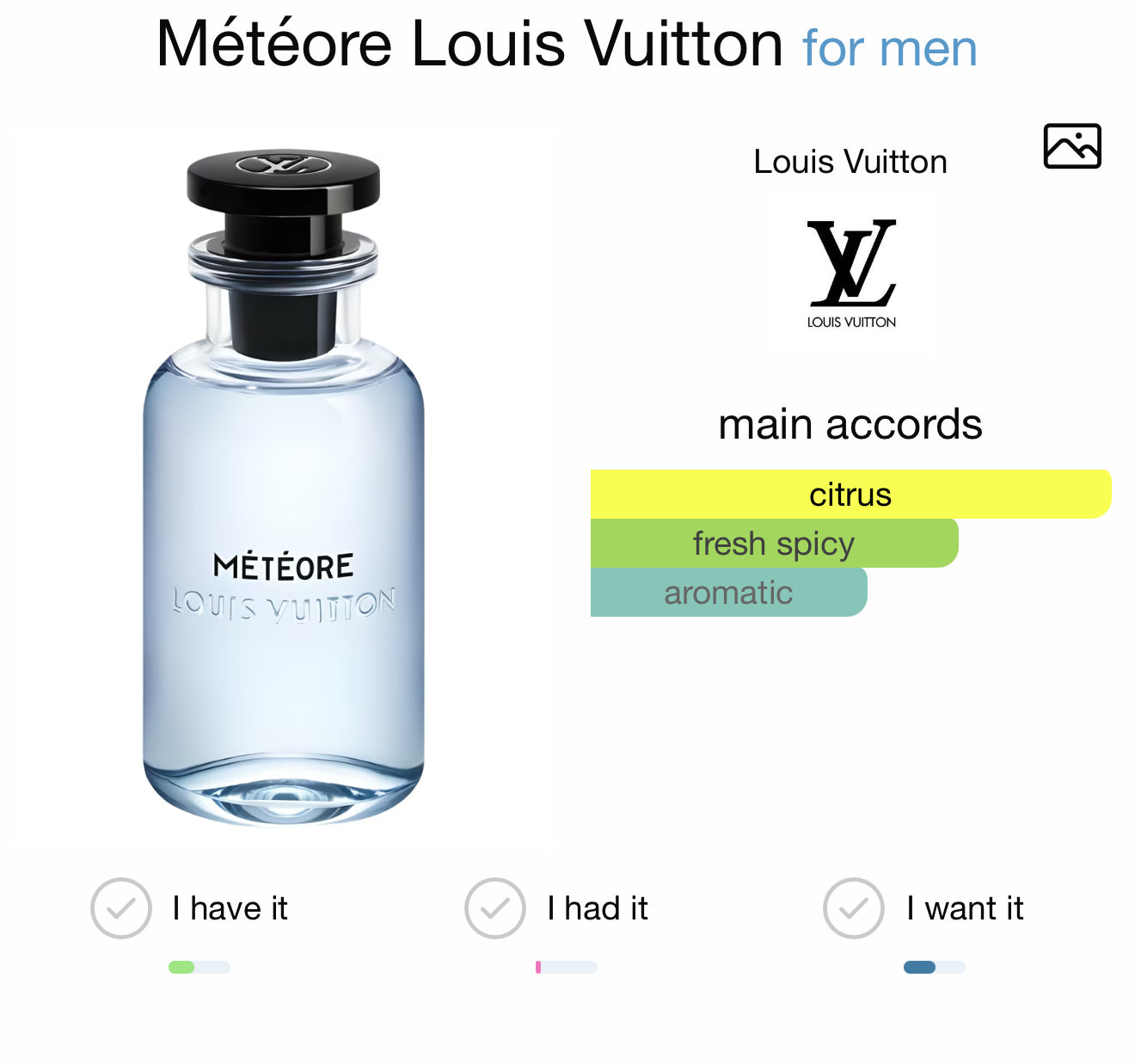 Louis Vuitton Meteore (sample)