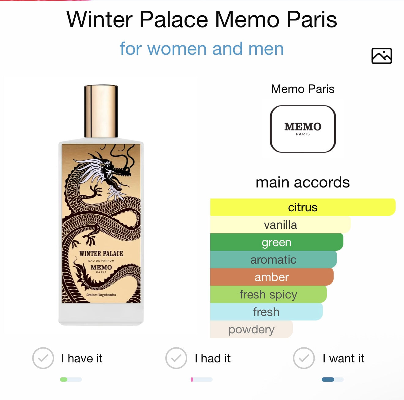 Memo Paris Winter Palace (sample)