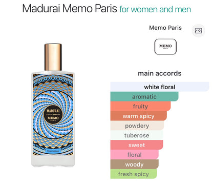 Memo Paris Madurai (sample)
