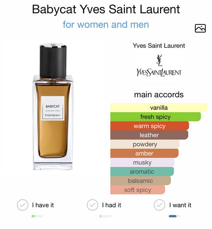 YSL Babycat (OG sample)