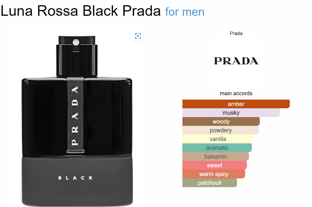 Prada Black (sample)